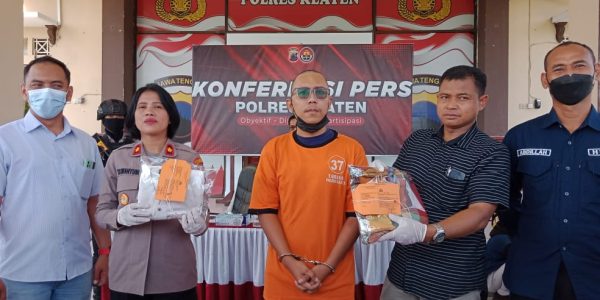 Jody Fitriansyah ditangkap Polres Klaten