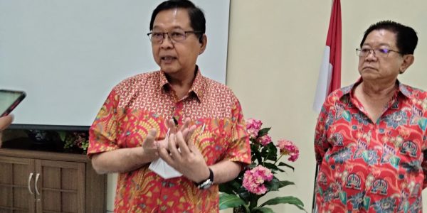 Sumartono Hadinoto selaku Ketua Panitia Bersama Imlek Kota Solo