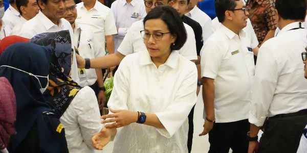 Menkeu Sri mulyani di Solo