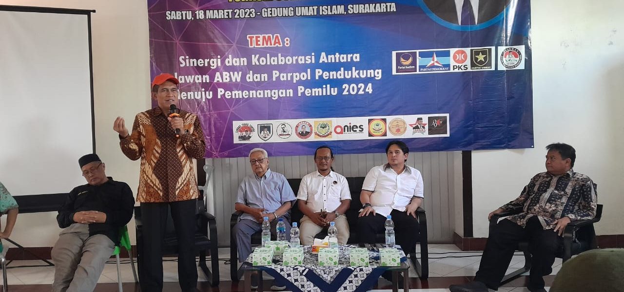 Musda Forum Relawan Anies di Gedung Kartapuran Solo