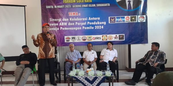 Musda Forum Relawan Anies di Gedung Kartapuran Solo