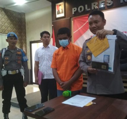 Pria Asal Klaten Ditangkap Polres Karanganyar