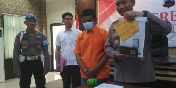 Pria Asal Klaten Ditangkap Polres Karanganyar