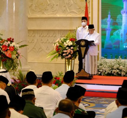 Wapres Resmikan pembukaan Masjid Zayed