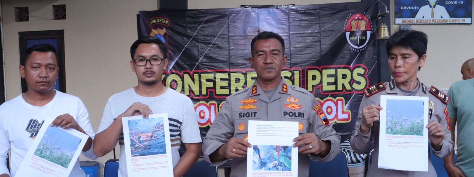 Kapolres Sukoharjo Sigit potongan tubuh