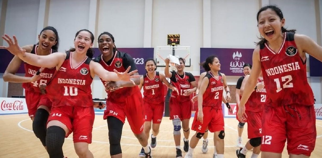 Ukir Sejarah Di SEA Games 2023 Kamboja, Timnas Basket Putri Raih Emas