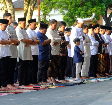 Gibran Sholat Idul Adha