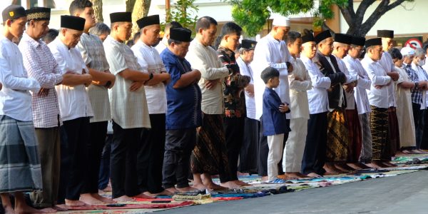 Gibran Sholat Idul Adha