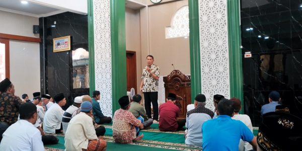 Wakil walikota Teguh Peresmian masjid