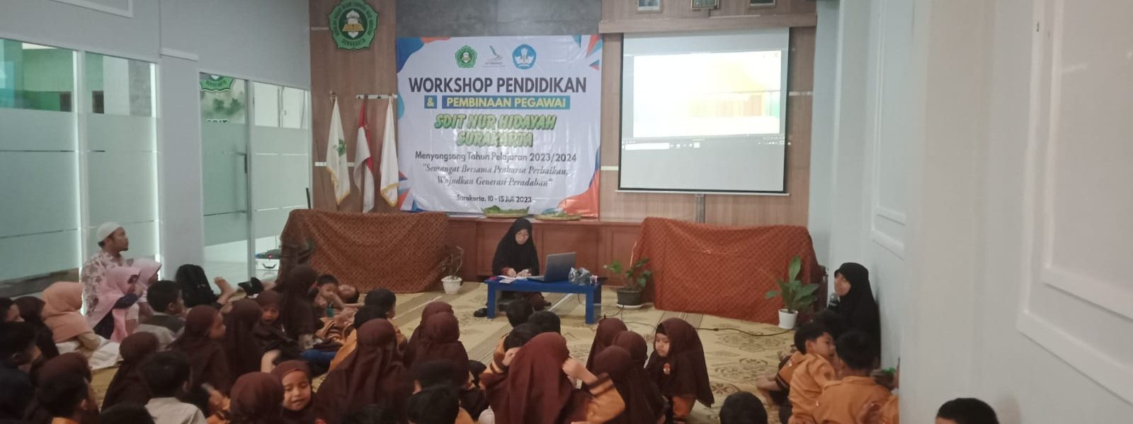 Siswa kelas 1 SDIT Nur Hidayah