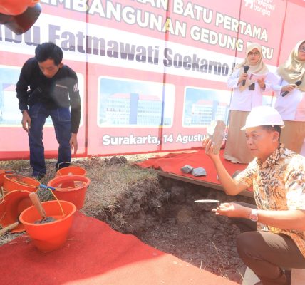 Wakil Walikota Solo peletakan batu pertama RSUD