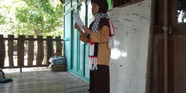 Sekolah Alam Aqila peduli Palestina