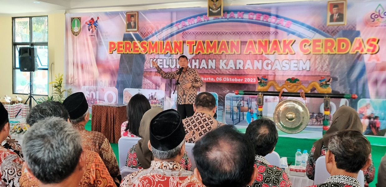 Teguh resmikan taman cerdas anak