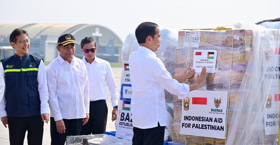 Presiden Jokowi bantuan Palestina