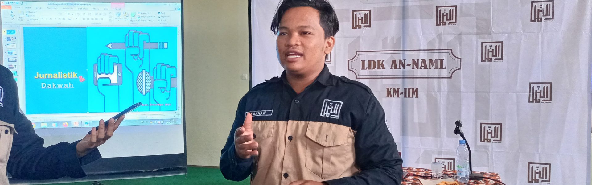 Ketua Umum LDK, Farhan Haris Sulistyo