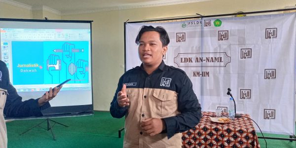 Ketua Umum LDK, Farhan Haris Sulistyo