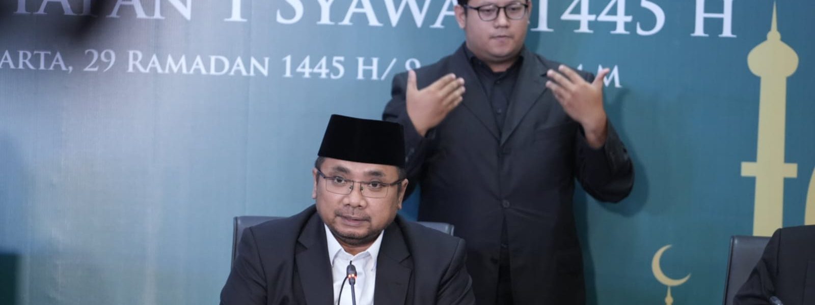 Menag Yaqut Cholil Qoumas sidang isbat