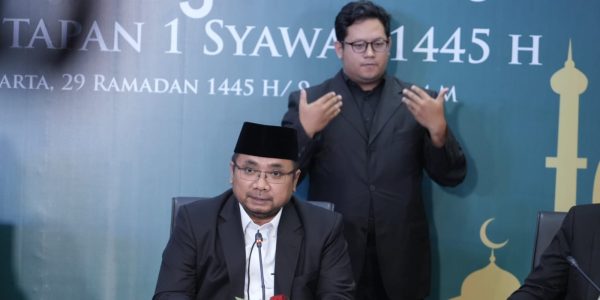 Menag Yaqut Cholil Qoumas sidang isbat