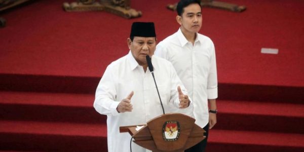 Prabowo Gibran di KPU