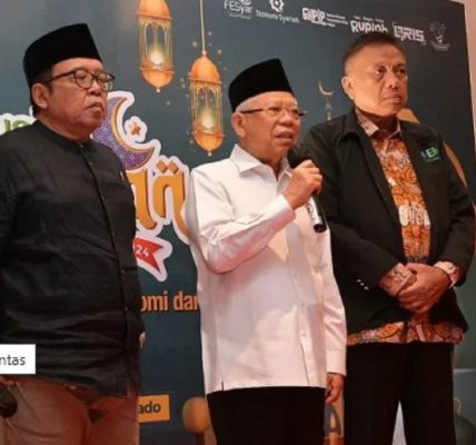 Wapres Maruf Amin di Manado