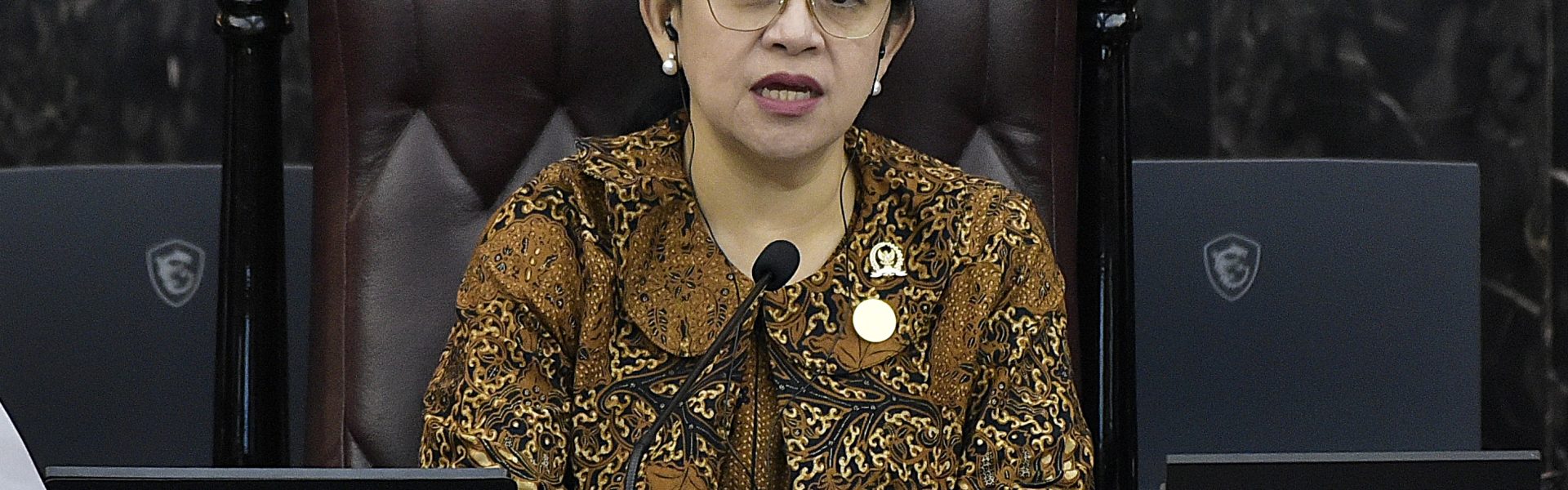Ketua DPR Puan Maharani di Gedung DPR